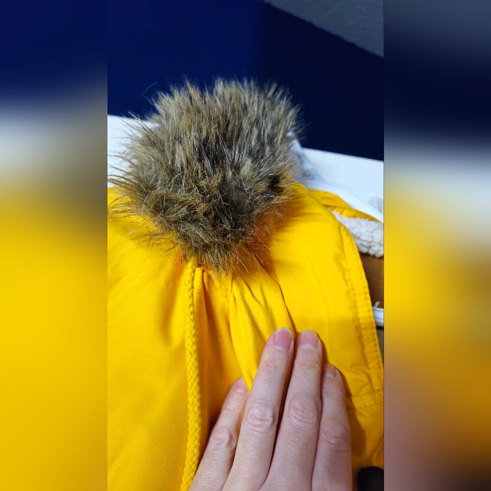 Yellow Roxy Winter Jacket - Picture 8 of 8